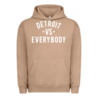 Pigment Burro det roit vs everybody Urban Hoodie - linhVisuals