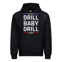 Black drill baby drill t shirt support usa energy independence t shirt Urban Hoodie - linhVisuals