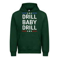 Forest Green drill baby drill t shirt support usa energy independence t shirt Urban Hoodie - linhVisuals