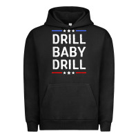 Pigment Black drill baby drill t shirt support usa energy independence t shirt Urban Hoodie - linhVisuals
