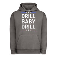 Pigment Tornado drill baby drill t shirt support usa energy independence t shirt Urban Hoodie - linhVisuals