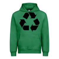 Emerald Recycle Urban Hoodie - linhVisuals