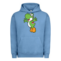 Pigment Pebble Blue yoshi Urban Hoodie - linhVisuals