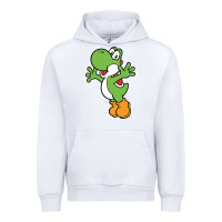 White yoshi Urban Hoodie - linhVisuals