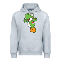 Heather Grey yoshi Urban Hoodie - linhVisuals