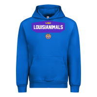 Cobalt LSU Louisianimals Urban Hoodie - linhVisuals