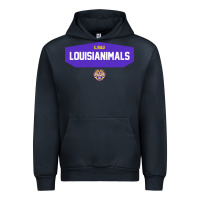 Navy LSU Louisianimals Urban Hoodie - linhVisuals