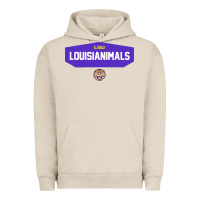 Pigment French Oak LSU Louisianimals Urban Hoodie - linhVisuals