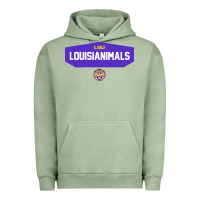 Pigment Oil Green LSU Louisianimals Urban Hoodie - linhVisuals