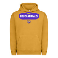 Pigment Peanut Butter LSU Louisianimals Urban Hoodie - linhVisuals