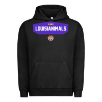 Pigment Black LSU Louisianimals Urban Hoodie - linhVisuals