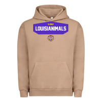 Pigment Burro LSU Louisianimals Urban Hoodie - linhVisuals