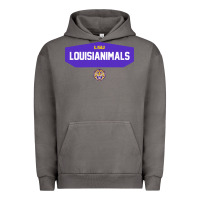 Pigment Tornado LSU Louisianimals Urban Hoodie - linhVisuals