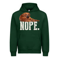 Forest Green nope lazy rhodesian ridgeback t shirt dog lover gift tee Urban Hoodie - linhVisuals