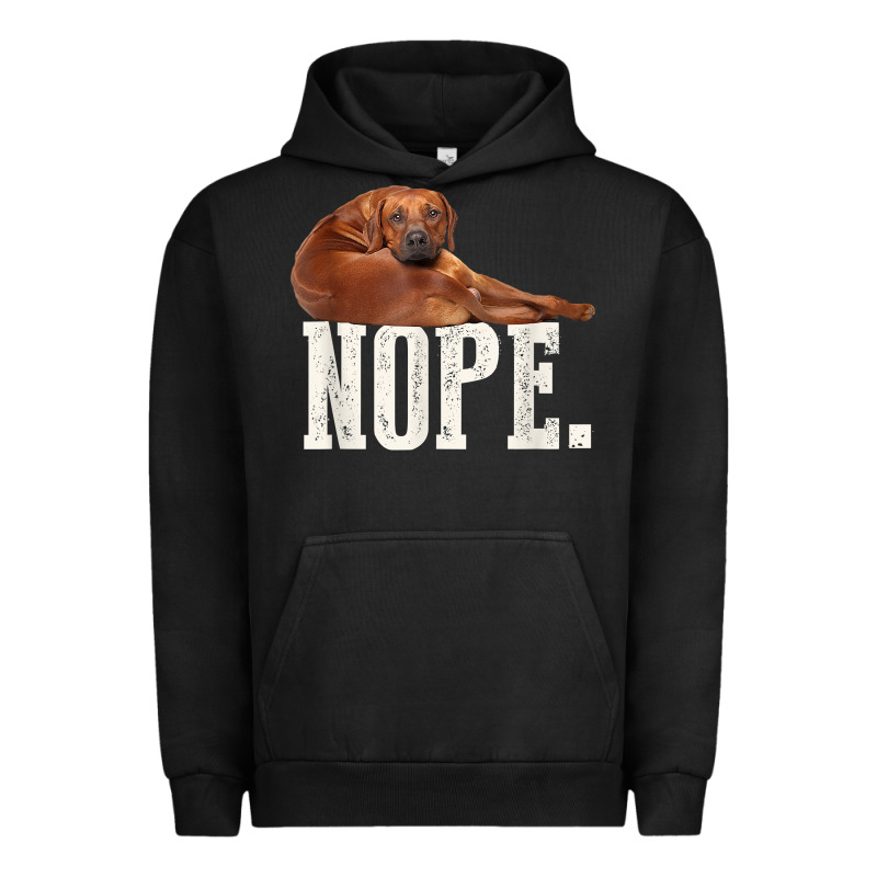 Nope Lazy Rhodesian Ridgeback T Shirt Dog Lover Gift Tee Urban Hoodie by linhVisuals | Teevron