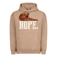 Pigment Burro nope lazy rhodesian ridgeback t shirt dog lover gift tee Urban Hoodie - linhVisuals