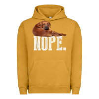 Pigment Peanut Butter nope lazy rhodesian ridgeback t shirt dog lover gift tee Urban Hoodie - linhVisuals