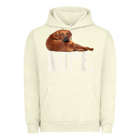 Pigment Pistachio nope lazy rhodesian ridgeback t shirt dog lover gift tee Urban Hoodie - linhVisuals