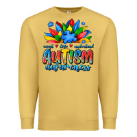 Antique Gold autism awareness accept love understand Premium Sweatshirt - JahusDesignShop