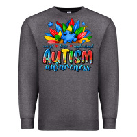 Charcoal Heather autism awareness accept love understand Premium Sweatshirt - JahusDesignShop