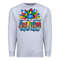 Heather Grey autism awareness accept love understand Premium Sweatshirt - JahusDesignShop