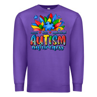 Purple autism awareness accept love understand Premium Sweatshirt - JahusDesignShop