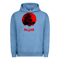 Pigment Pebble Blue Melvins Urban Hoodie - linhVisuals