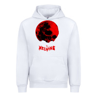White Melvins Urban Hoodie - linhVisuals