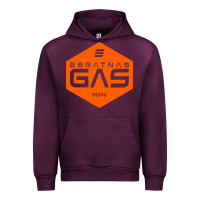 Mauve Wine beratnas gas Urban Hoodie - linhVisuals