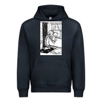 Navy calvin Urban Hoodie - linhVisuals