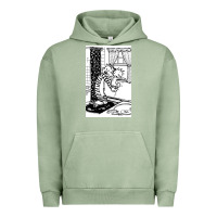 Pigment Oil Green calvin Urban Hoodie - linhVisuals
