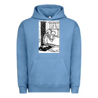 Pigment Pebble Blue calvin Urban Hoodie - linhVisuals
