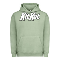 Pigment Oil Green KitKat Vintage Urban Hoodie - linhVisuals