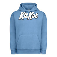 Pigment Pebble Blue KitKat Vintage Urban Hoodie - linhVisuals