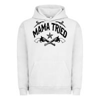 Pigment Lunar Rock mama tried guns Urban Hoodie - linhVisuals