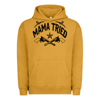 Pigment Peanut Butter mama tried guns Urban Hoodie - linhVisuals