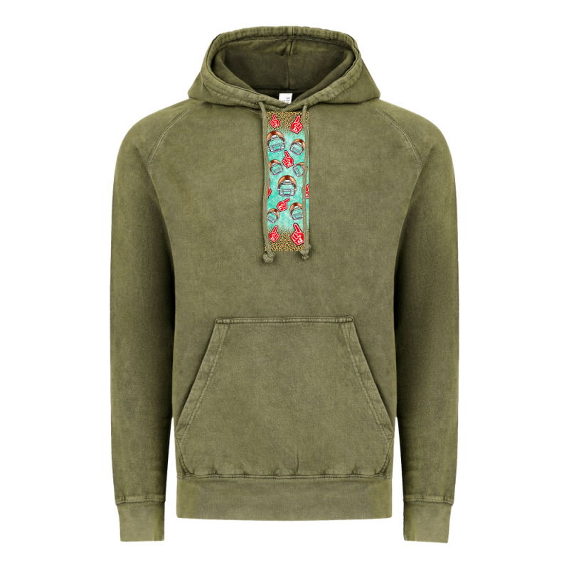 American Football With Lightning Bolt  Pen Wrap Vintage Hoodie by BundleAndBundleShop | Teevron