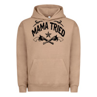 Pigment Burro mama tried guns Urban Hoodie - linhVisuals