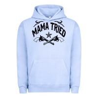 Pigment Grape Ice mama tried guns Urban Hoodie - linhVisuals