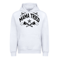 White mama tried guns Urban Hoodie - linhVisuals