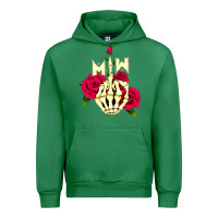 Emerald motionless in white Urban Hoodie - linhVisuals