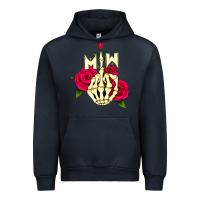Navy motionless in white Urban Hoodie - linhVisuals