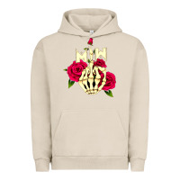 Pigment French Oak motionless in white Urban Hoodie - linhVisuals