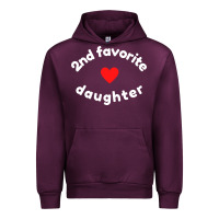 Mauve Wine funny 2nd second child   daughter for 2nd favorite kid sweatshirt Urban Hoodie - linhVisuals