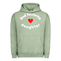 Pigment Oil Green funny 2nd second child   daughter for 2nd favorite kid sweatshirt Urban Hoodie - linhVisuals