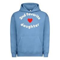 Pigment Pebble Blue funny 2nd second child   daughter for 2nd favorite kid sweatshirt Urban Hoodie - linhVisuals