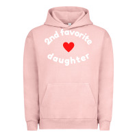 Pigment Salmon funny 2nd second child   daughter for 2nd favorite kid sweatshirt Urban Hoodie - linhVisuals