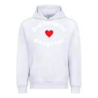 White funny 2nd second child   daughter for 2nd favorite kid sweatshirt Urban Hoodie - linhVisuals