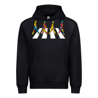 Black beatl Urban Hoodie - linhVisuals