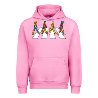 Fuchsia Pink beatl Urban Hoodie - linhVisuals